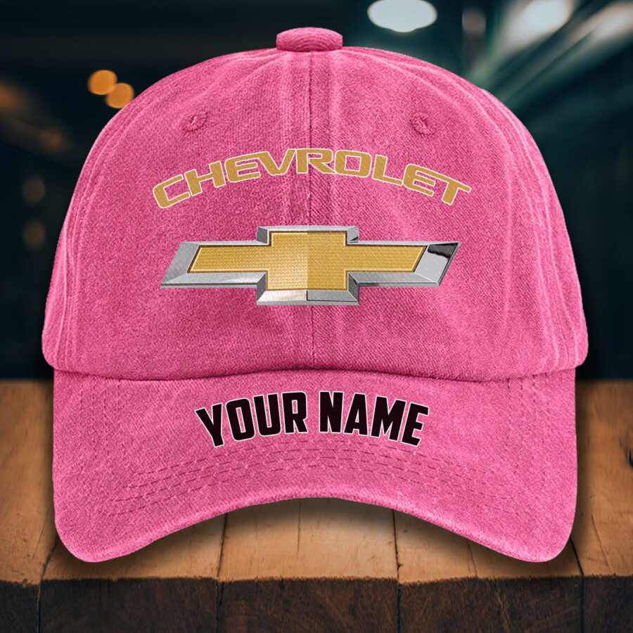 Chevrolet Gewaschene Denim-Kappe – Bild 10