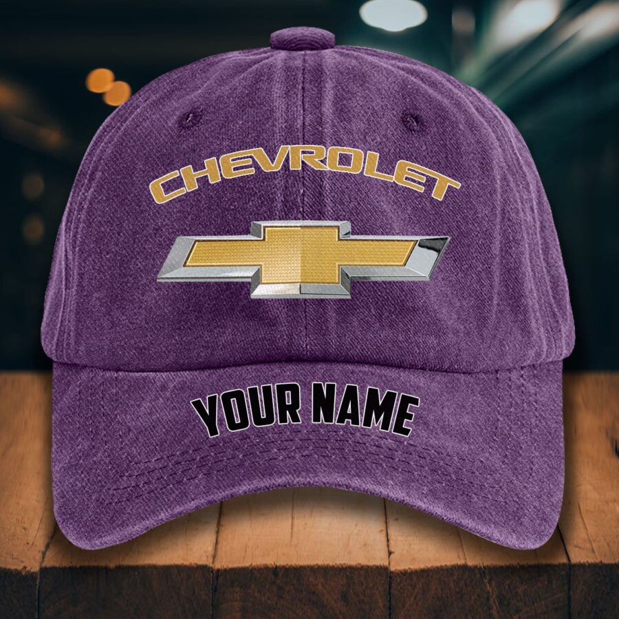 Chevrolet Gewaschene Denim-Kappe – Bild 11