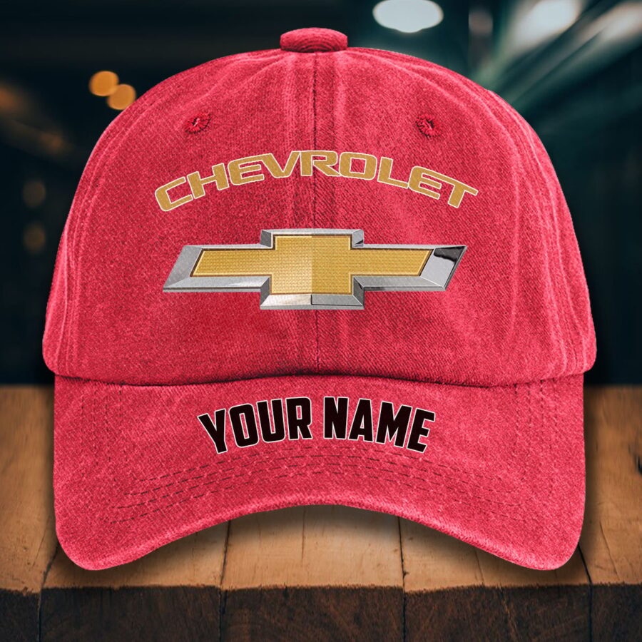 Chevrolet Gewaschene Denim-Kappe – Bild 12