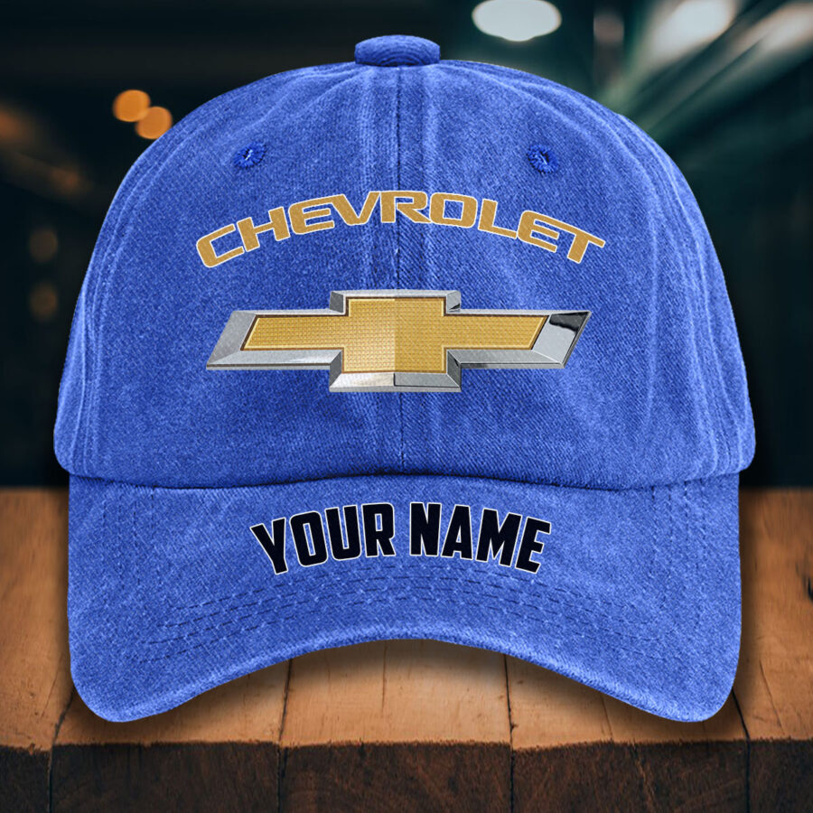 Chevrolet Gewaschene Denim-Kappe – Bild 13
