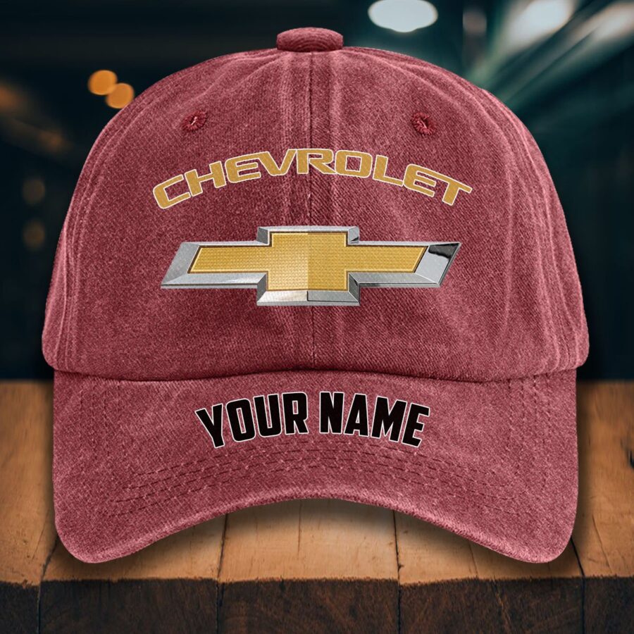 Chevrolet Gewaschene Denim-Kappe – Bild 14