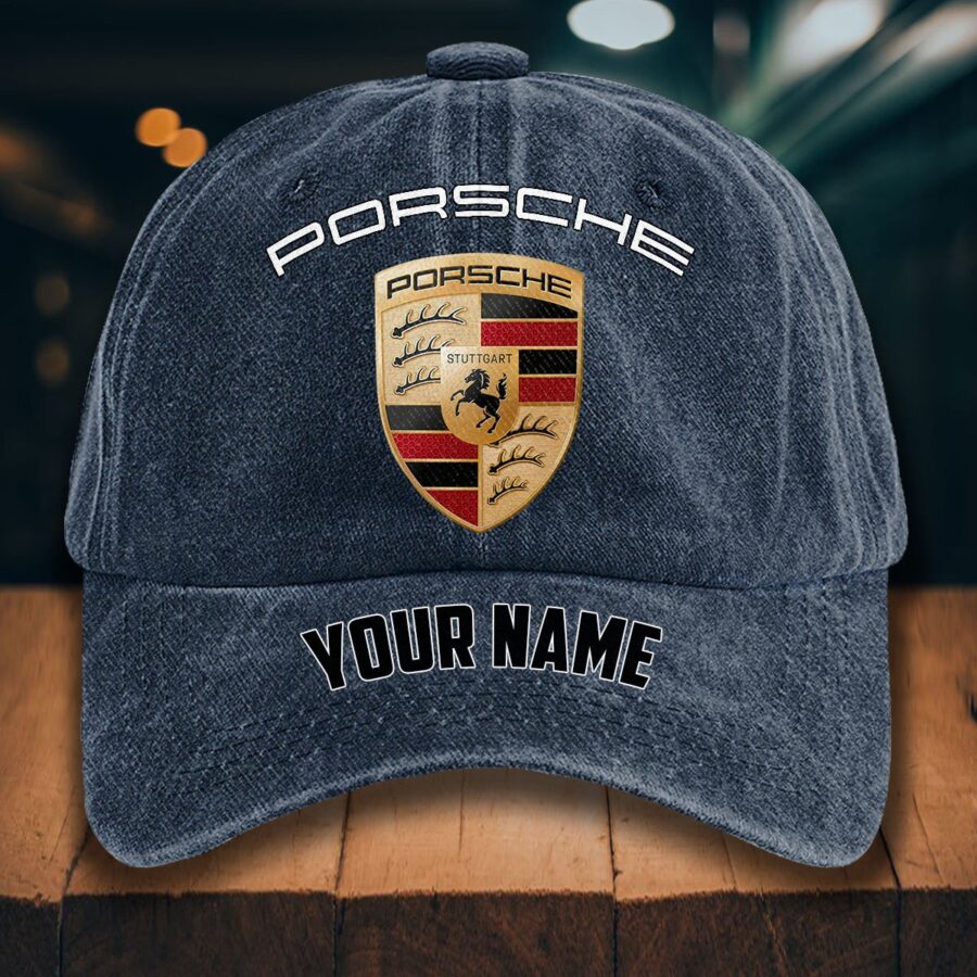 Porsche Gewaschene Denim-Kappe – Bild 7
