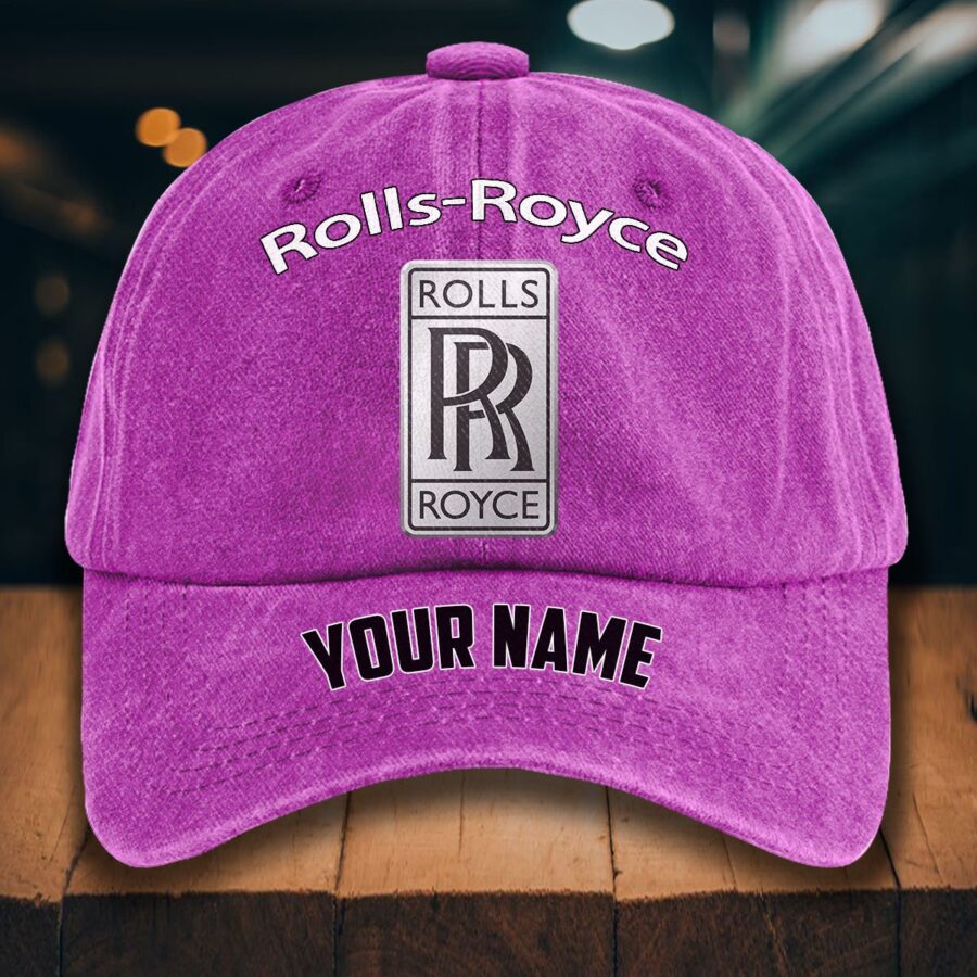 Rolls Royce Gewaschene Denim-Kappe – Bild 6