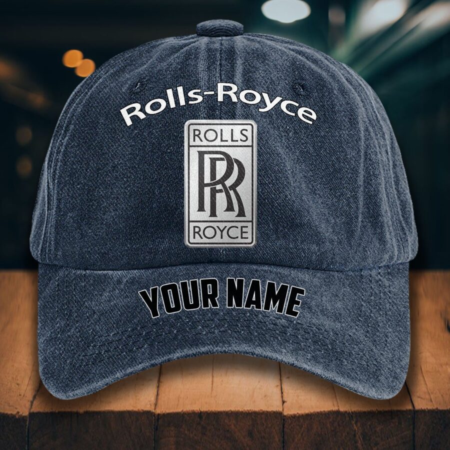 Rolls Royce Gewaschene Denim-Kappe – Bild 7