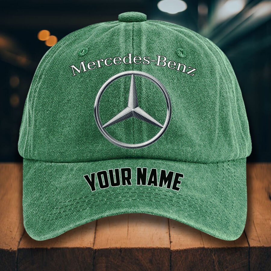 Mercedes-Benz Gewaschene Denim-Kappe – Bild 3
