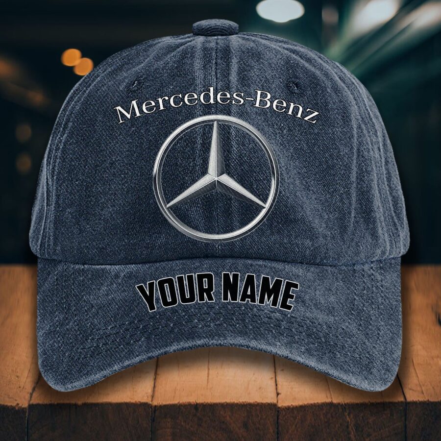 Mercedes-Benz Gewaschene Denim-Kappe – Bild 7