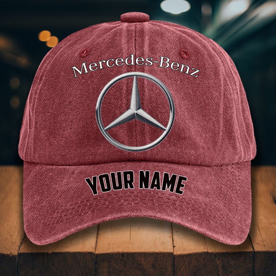 Mercedes-Benz Gewaschene Denim-Kappe – Bild 14