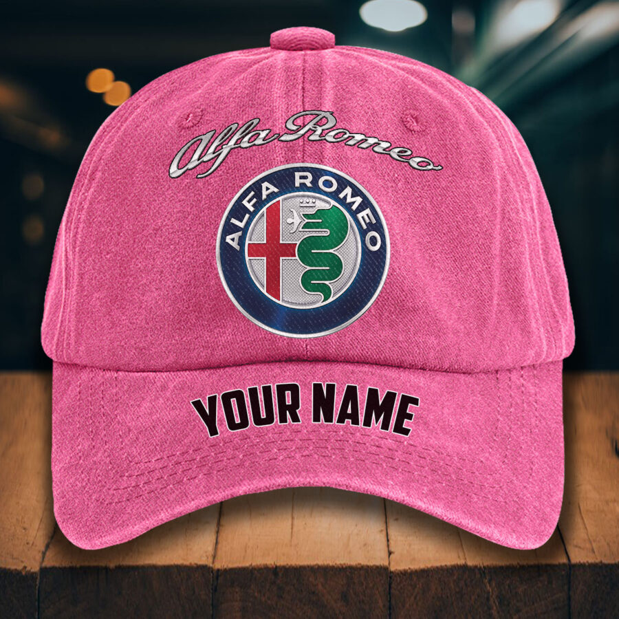 Alfa Romeo Gewaschene Denim-Kappe – Bild 10