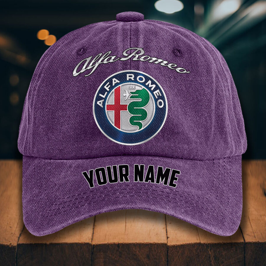 Alfa Romeo Gewaschene Denim-Kappe – Bild 11