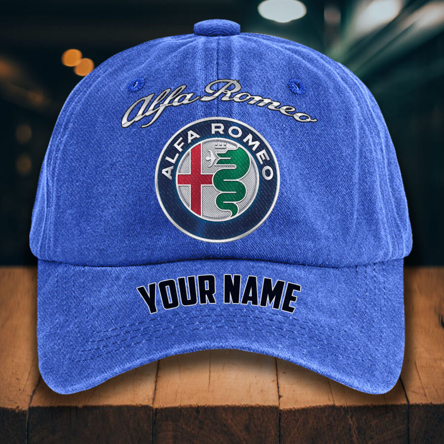 Alfa Romeo Gewaschene Denim-Kappe – Bild 13