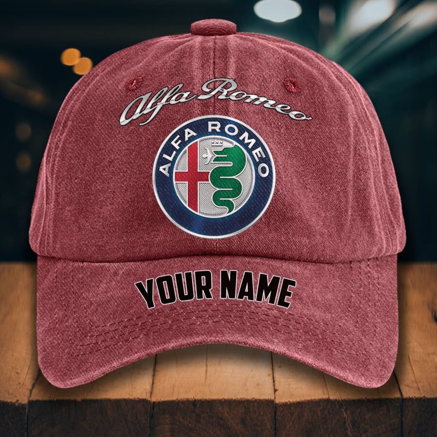 Alfa Romeo Gewaschene Denim-Kappe – Bild 14