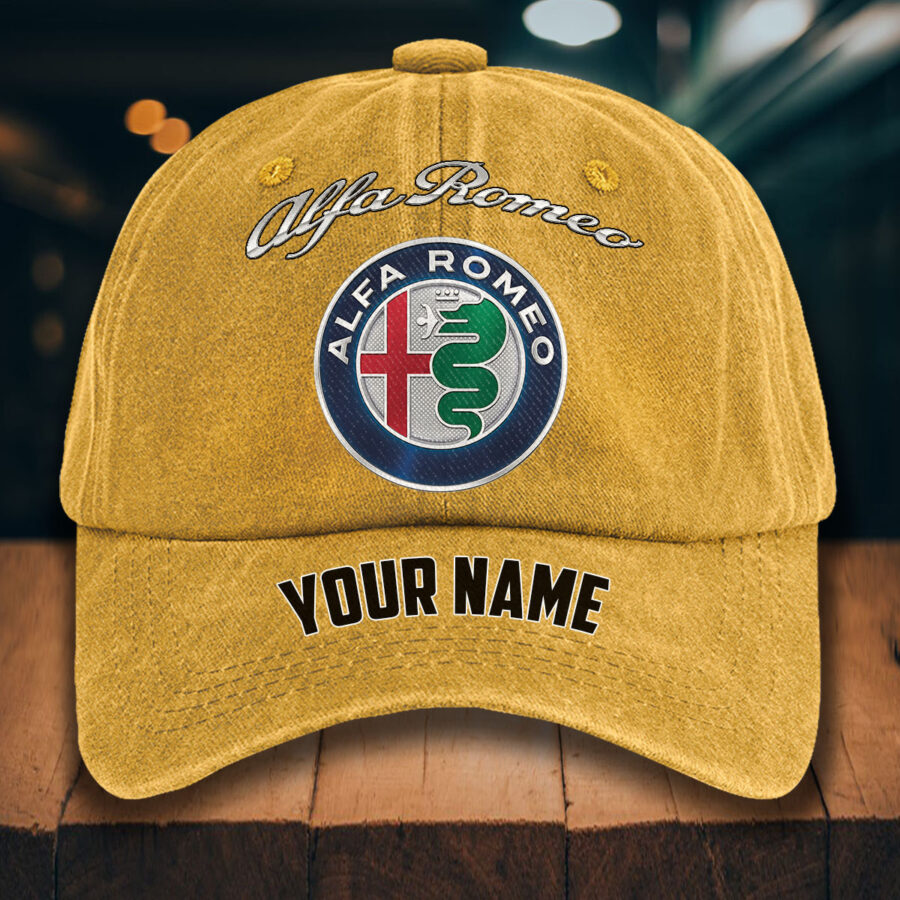 Alfa Romeo Gewaschene Denim-Kappe – Bild 15