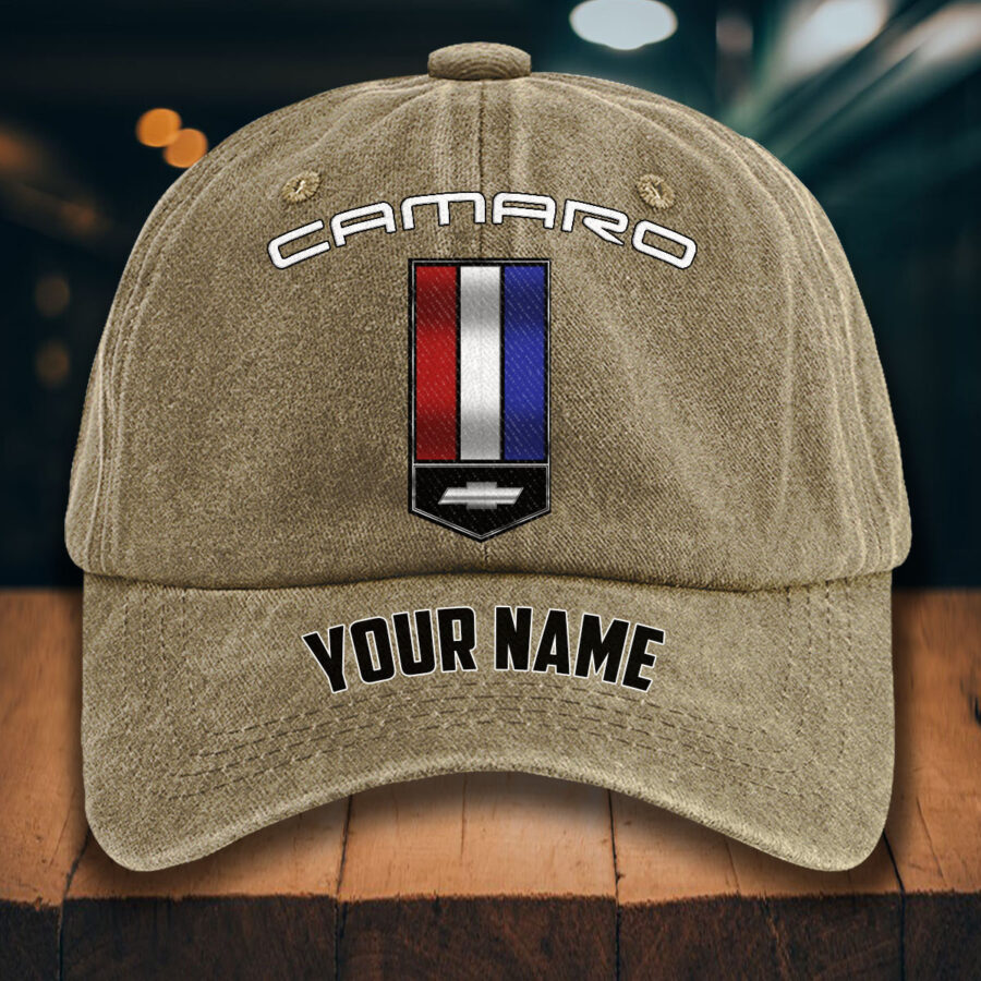 Chevrolet Camaro Gewaschene Denim-Kappe – Bild 5