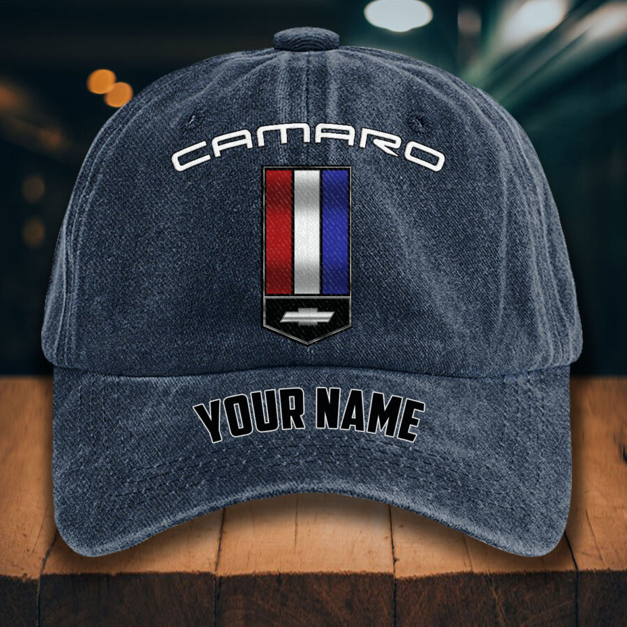 Chevrolet Camaro Gewaschene Denim-Kappe – Bild 7