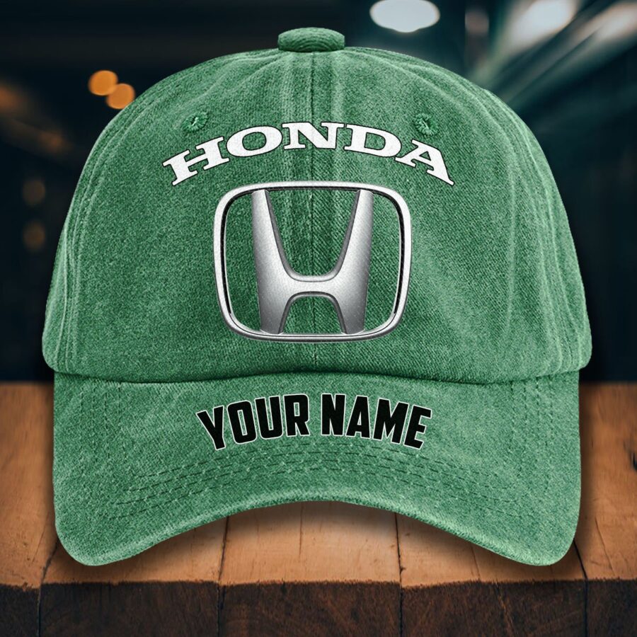 Honda Gewaschene Denim-Kappe – Bild 3