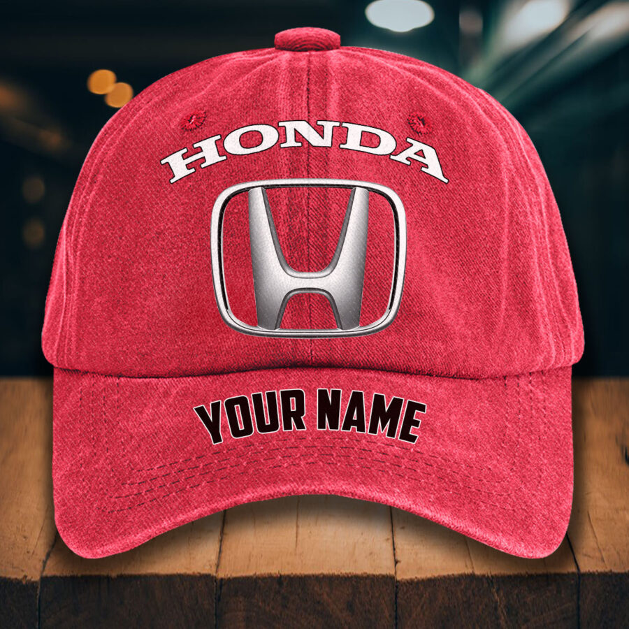 Honda Gewaschene Denim-Kappe – Bild 12