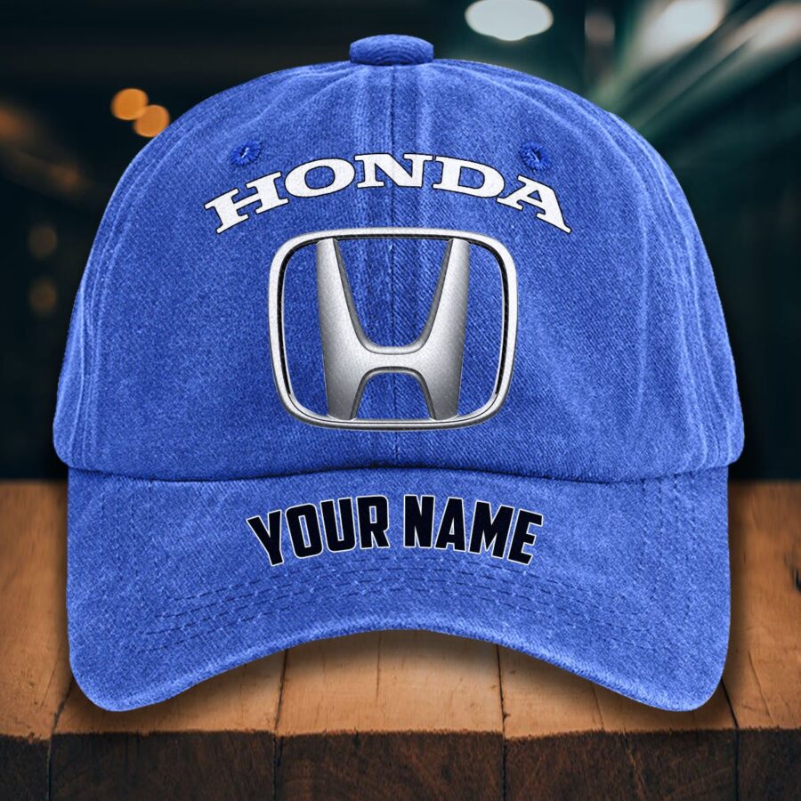 Honda Gewaschene Denim-Kappe – Bild 13