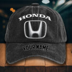 Honda Gewaschene Denim-Kappe