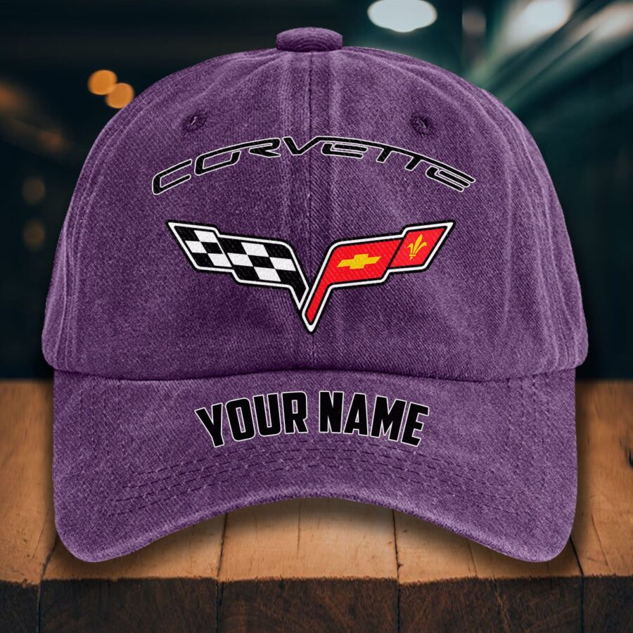 Corvette C6 Gewaschene Denim-Kappe – Bild 11