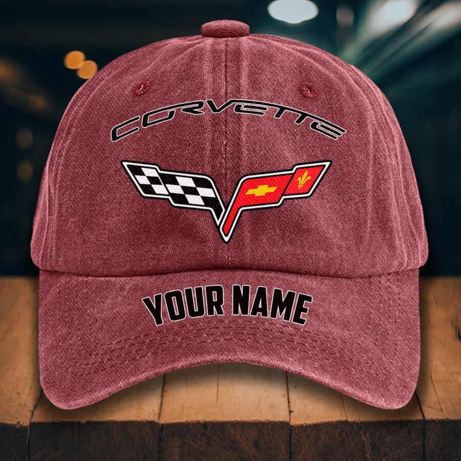 Corvette C6 Gewaschene Denim-Kappe – Bild 14