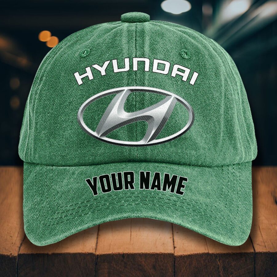 Hyundai Gewaschene Denim-Kappe – Bild 3