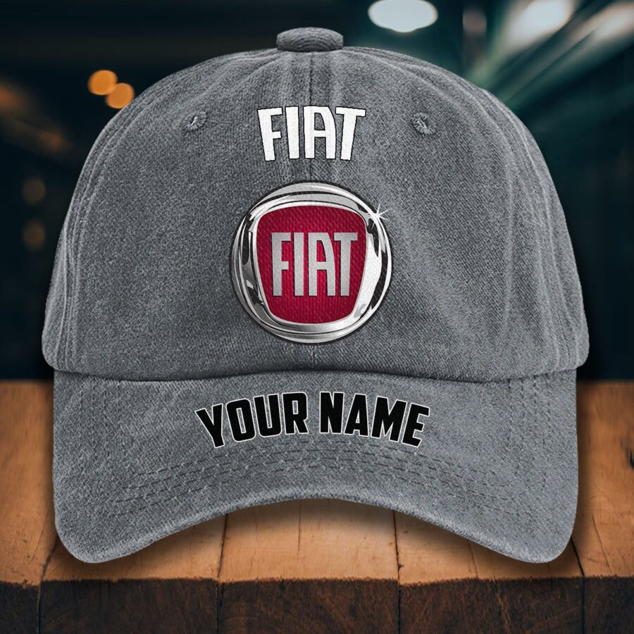 Fiat Gewaschene Denim-Kappe – Bild 4