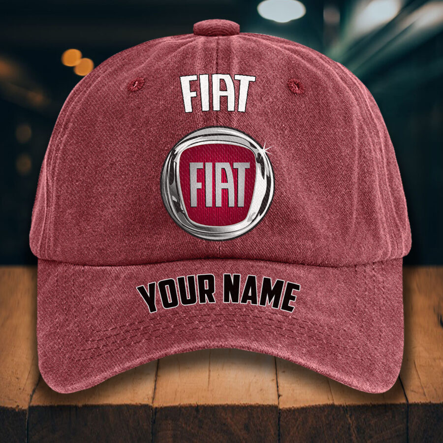 Fiat Gewaschene Denim-Kappe – Bild 14