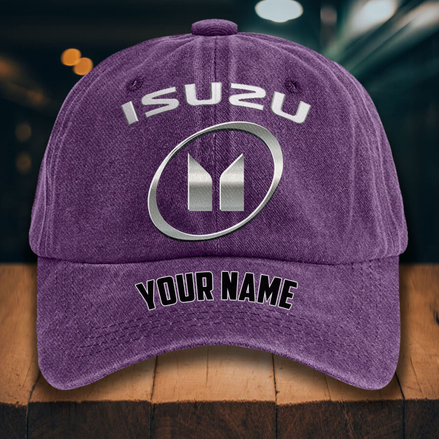 Isuzu Gewaschene Denim-Kappe – Bild 11