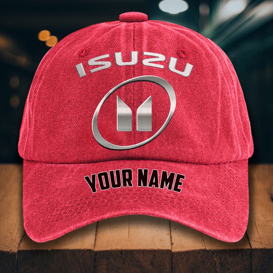 Isuzu Gewaschene Denim-Kappe – Bild 12