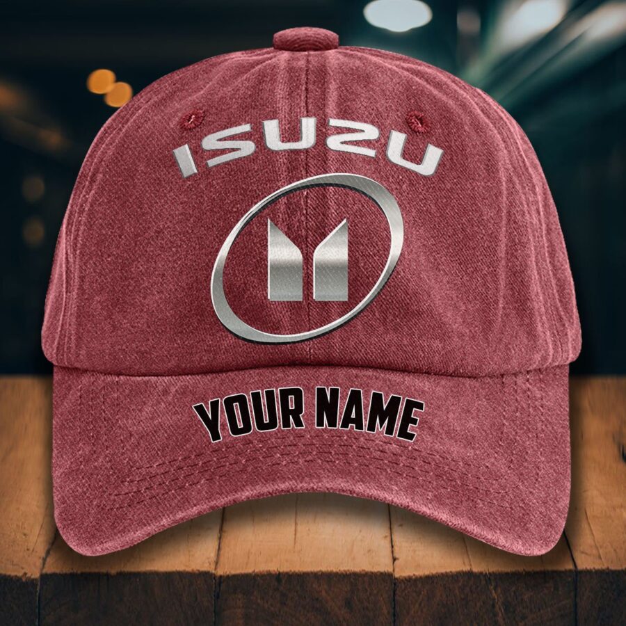 Isuzu Gewaschene Denim-Kappe – Bild 14