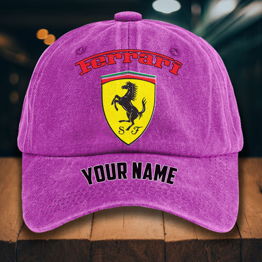 Ferrari Gewaschene Denim-Kappe – Bild 6