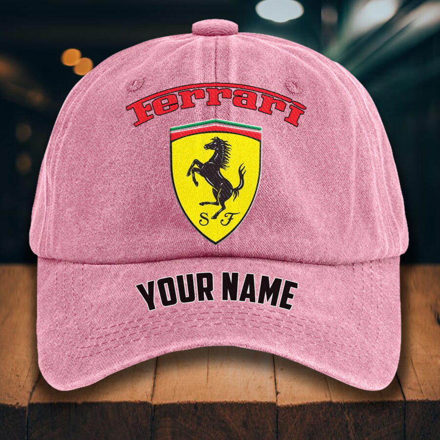 Ferrari Gewaschene Denim-Kappe – Bild 9