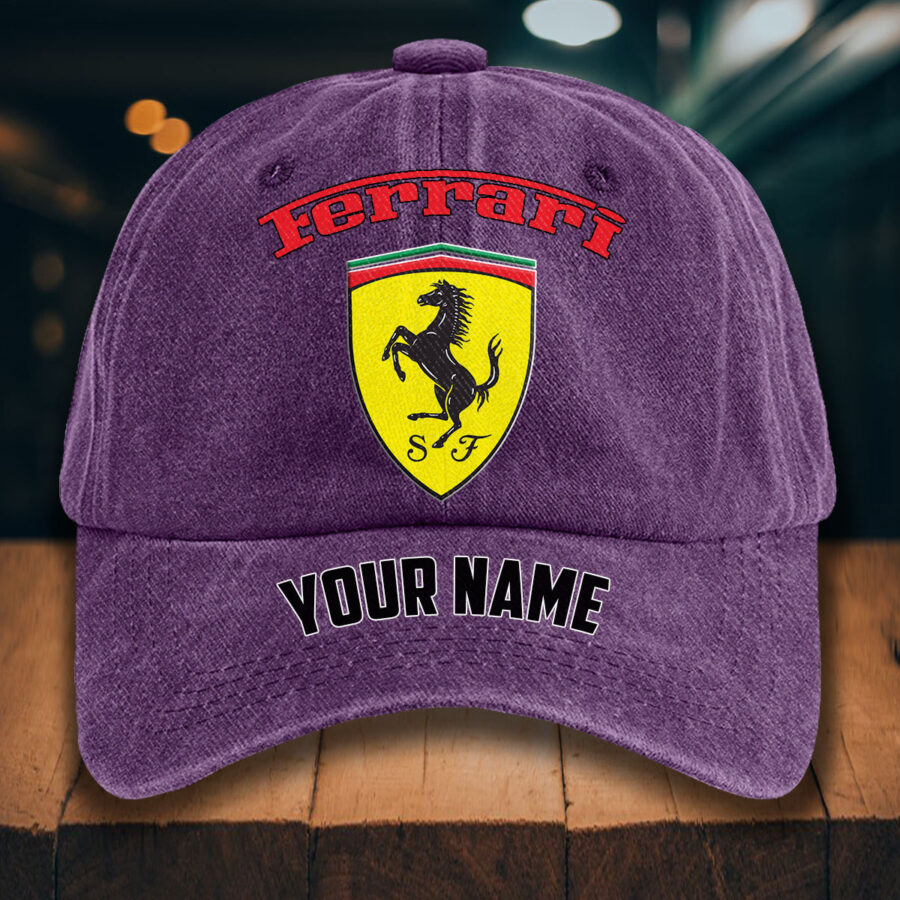 Ferrari Gewaschene Denim-Kappe – Bild 11