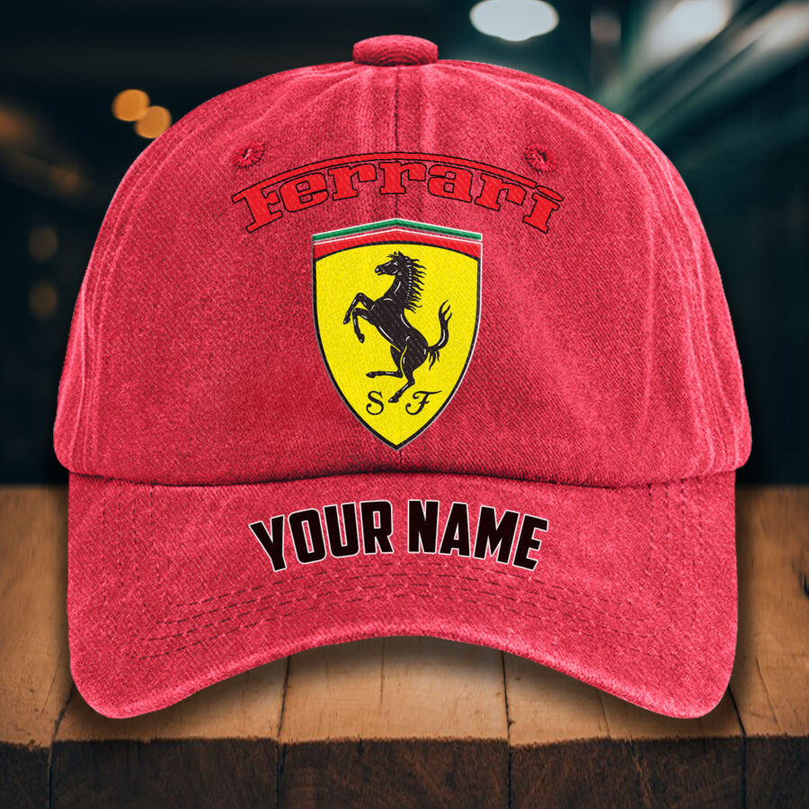 Ferrari Gewaschene Denim-Kappe – Bild 12