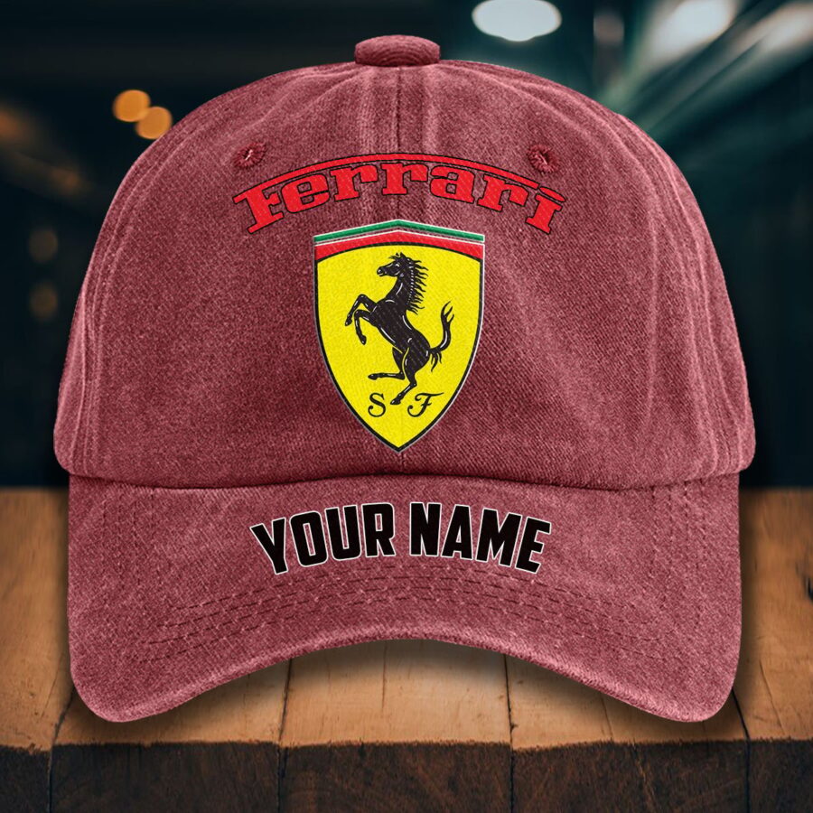 Ferrari Gewaschene Denim-Kappe – Bild 14