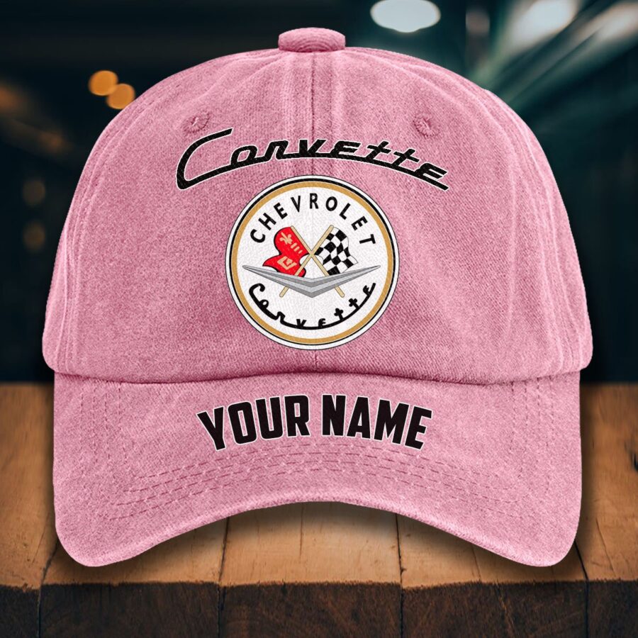 Corvette C1 Gewaschene Denim-Kappe – Bild 9