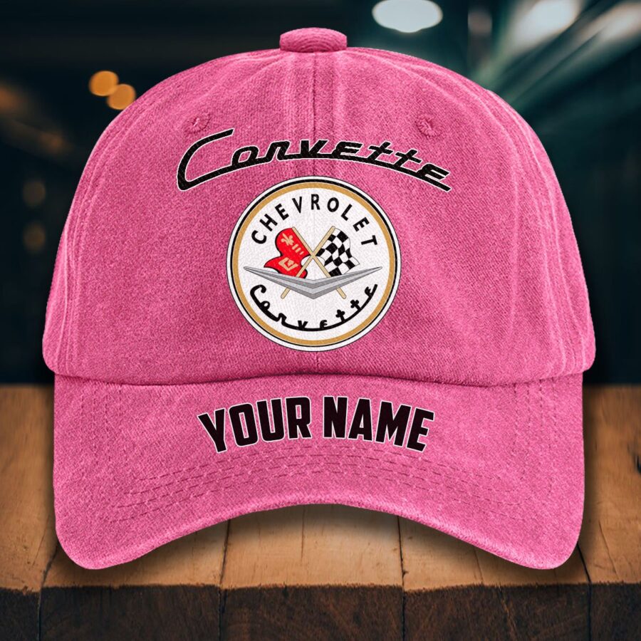 Corvette C1 Gewaschene Denim-Kappe – Bild 10