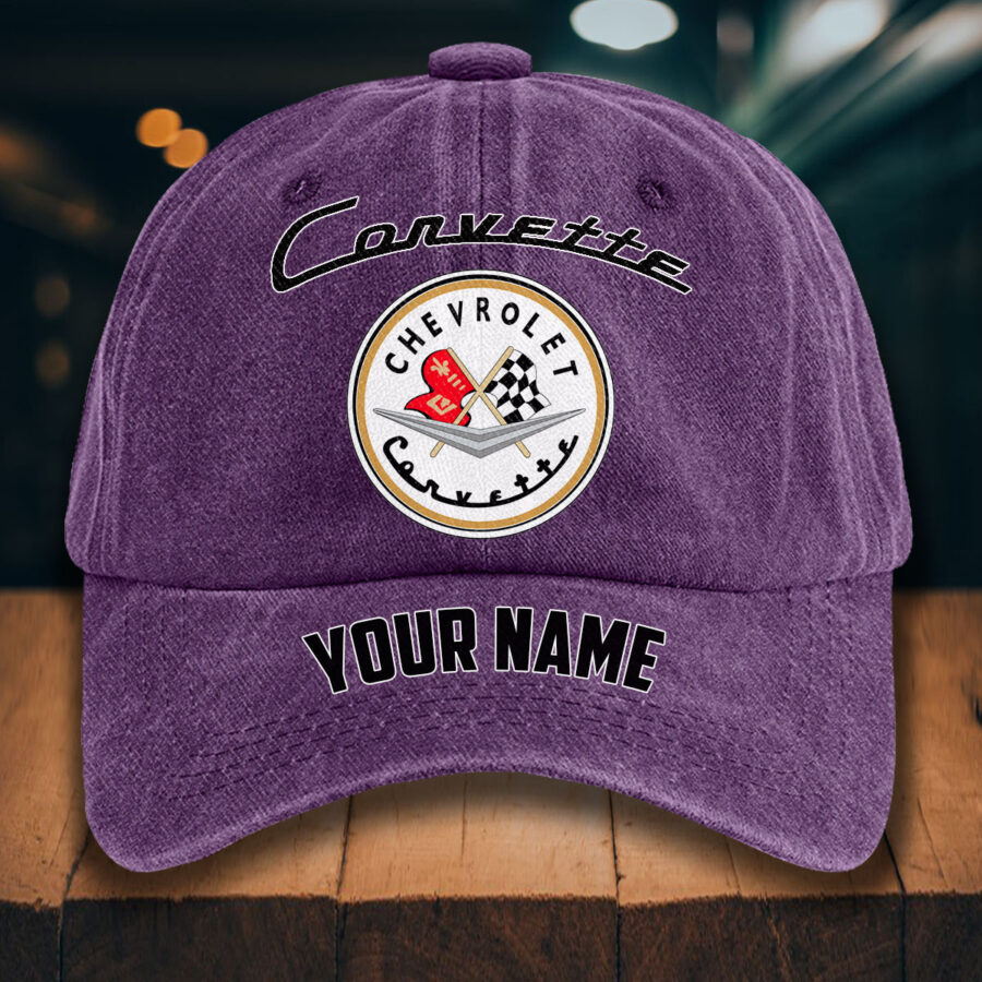 Corvette C1 Gewaschene Denim-Kappe – Bild 11