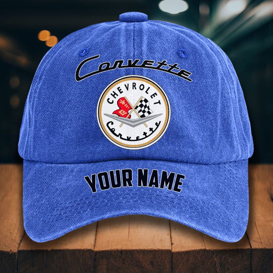 Corvette C1 Gewaschene Denim-Kappe – Bild 13