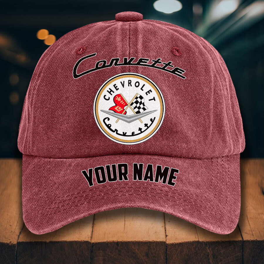 Corvette C1 Gewaschene Denim-Kappe – Bild 14