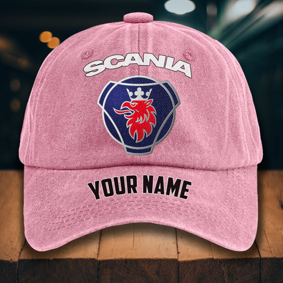 Scania Gewaschene Denim-Kappe – Bild 9