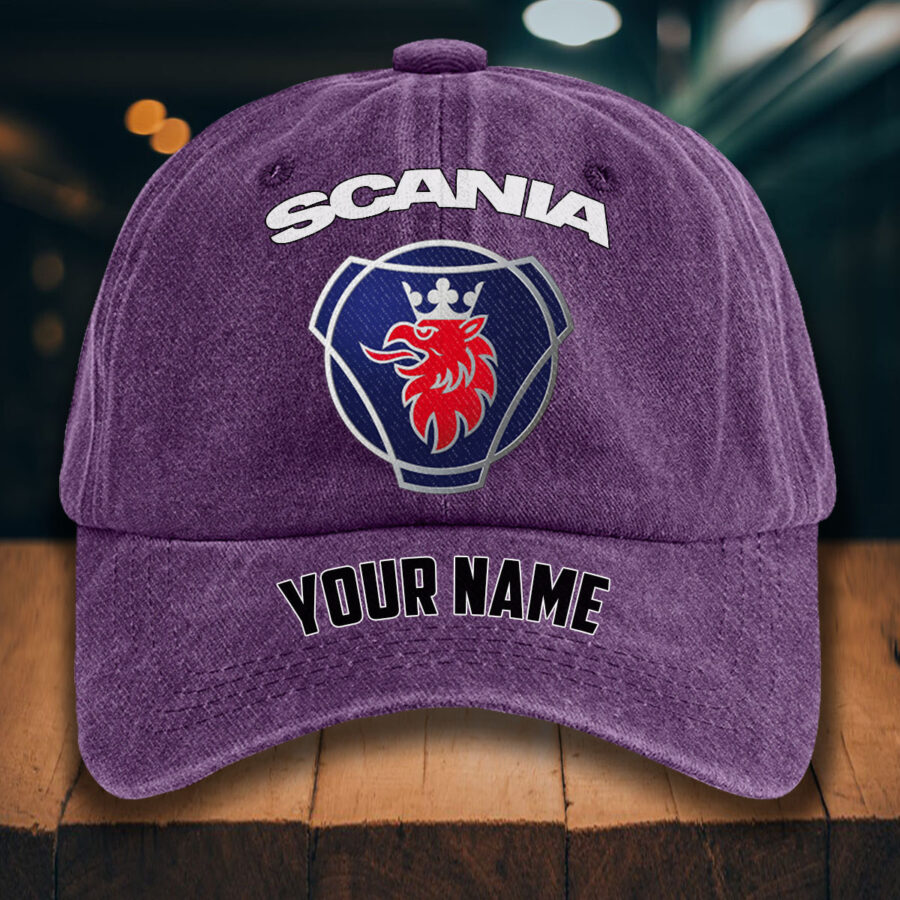 Scania Gewaschene Denim-Kappe – Bild 11