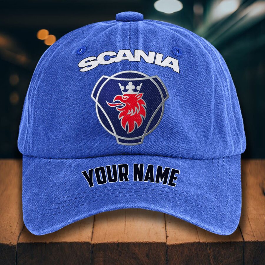 Scania Gewaschene Denim-Kappe – Bild 13