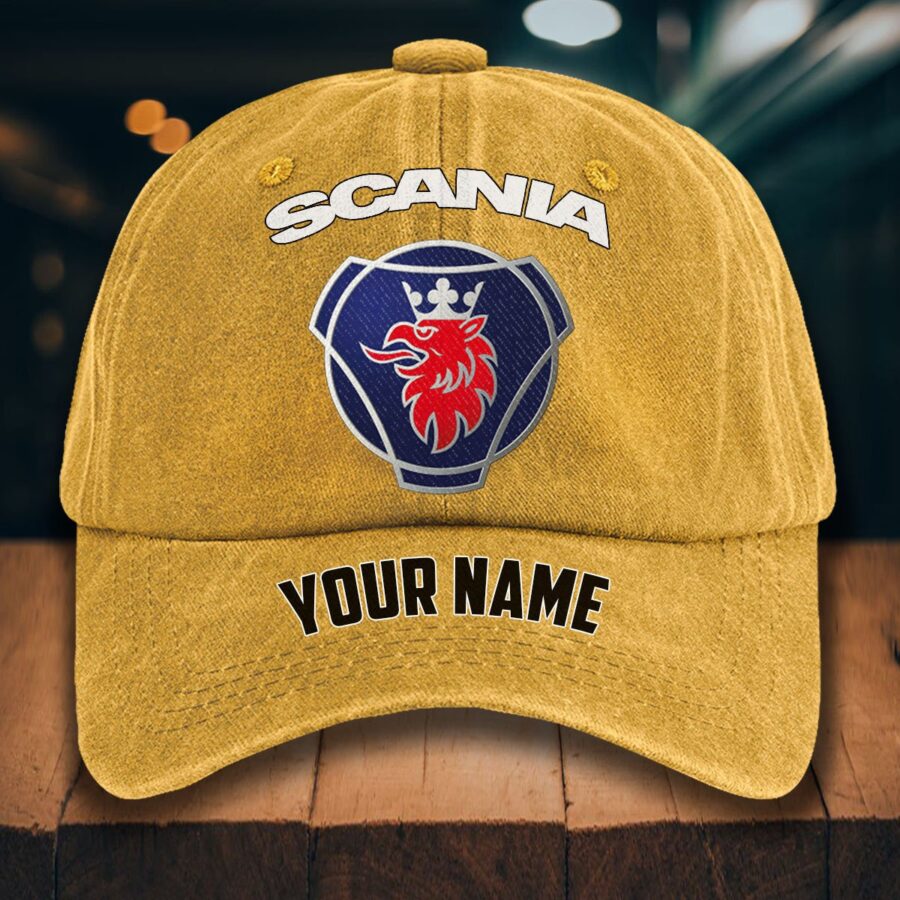 Scania Gewaschene Denim-Kappe – Bild 15