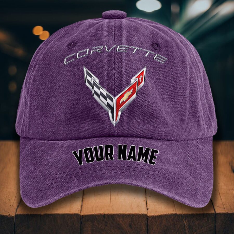Chevrolet Corvette Gewaschene Denim-Kappe – Bild 11