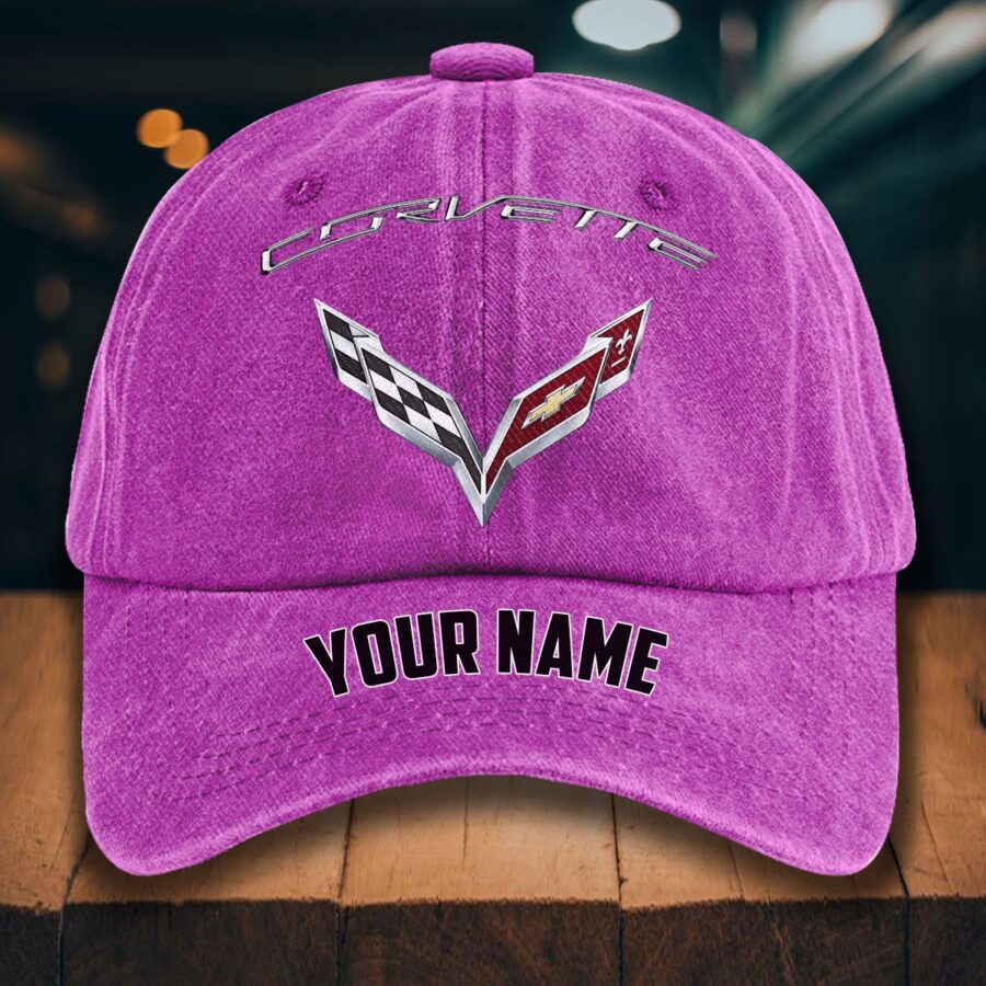 Corvette C7 Gewaschene Denim-Kappe – Bild 6