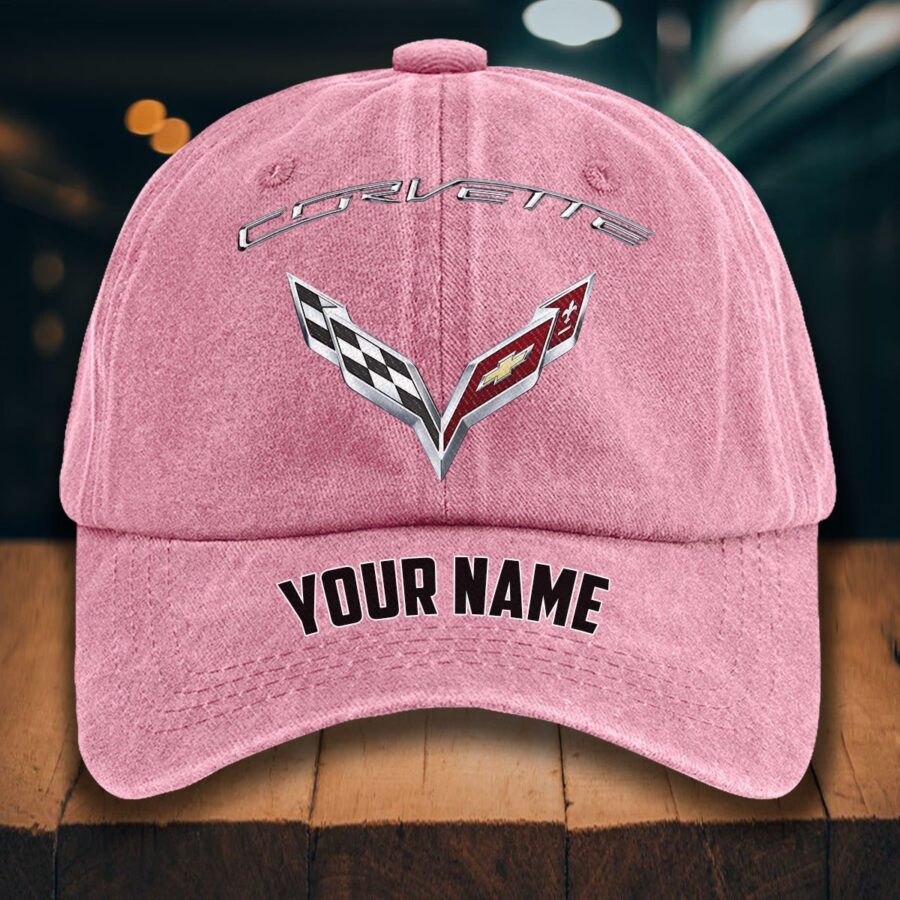 Corvette C7 Gewaschene Denim-Kappe – Bild 9
