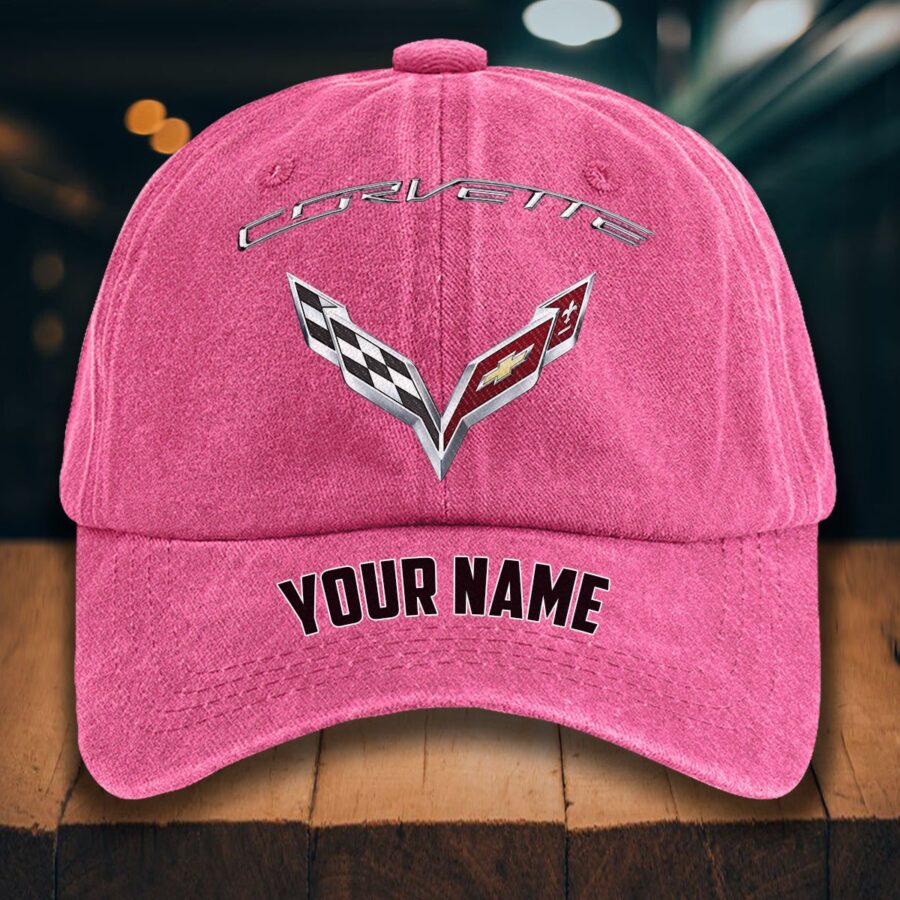 Corvette C7 Gewaschene Denim-Kappe – Bild 10