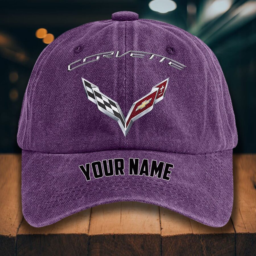 Corvette C7 Gewaschene Denim-Kappe – Bild 11