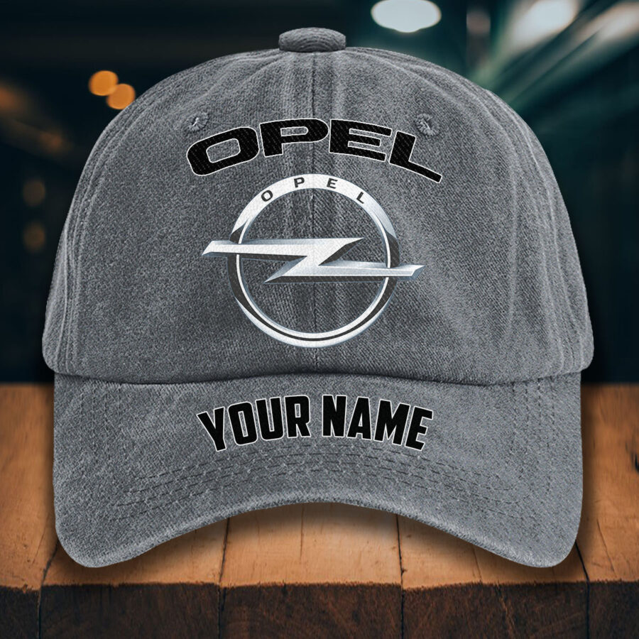Opel Gewaschene Denim-Kappe – Bild 4